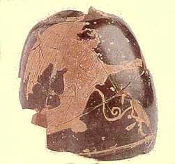 5th c. BCE Lykithos vase fragment