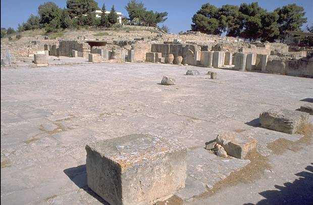 The Phaestos Central Court