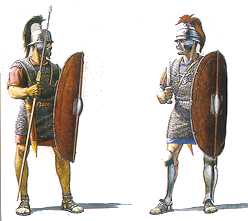 Roman soldiers