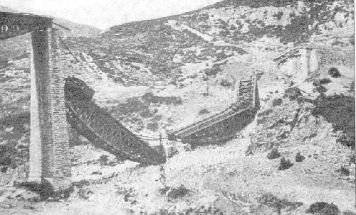 The Gorgopotamos Bridge after the Sabotage