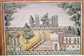 Interior wall painting from a merchant's house in Ambelakia