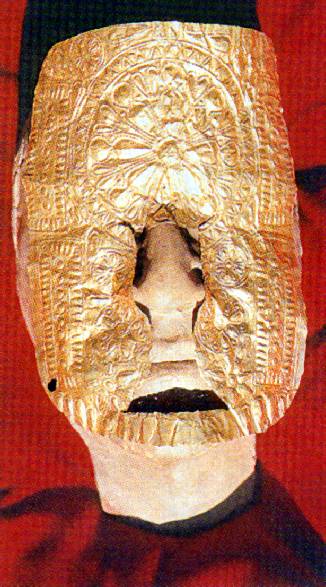 Warriror's mask from Pella