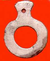Silver Neolithic Pendant