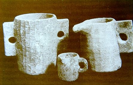 The water from the Shiloah was drawn up in stone cups